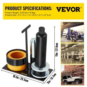 VEVOR Carrier & Pinion Bearing Puller, Compatible With Dana 30,40,50,60,70, 80, Ford 10.25Bearings, Pinion Puller Tool With 3 Clamshells, Steel Clamsh